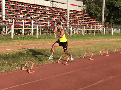 Agility hurdle drills